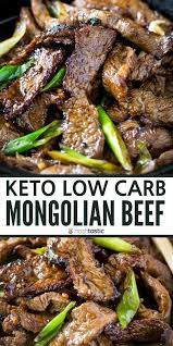 Keto Mongolian Beef Easy Low Carb Stir Fry Recipe With Sauce Healthy Takeout Copycat Recipe Ketogen Keto Beef Recipes Keto Recipes Dinner Keto Recipes Easy