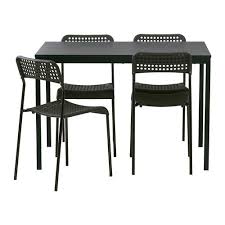 Tarendo Adde Black Table And 4 Chairs Ikea In 2020 Ikea Dining Sets Inexpensive Dining Room Set Ikea Dining Table