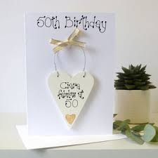 When i say the closest people around you, i think about all those people you contact with on a daily basis. 50th Birthday Cards Notonthehighstreet Com