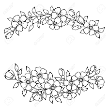 This is because they are very easy to put and no pain is felt during the process. Set Of Mehndi Sakura Flower Pattern For Henna Drawing And Tattoo Royalty Free Cliparts Vectors And Stock Illustration Image 116811424
