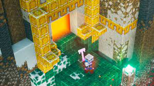 Within the farmland are two war machines, such as a catapult and a battering ram in which the player has to burn to progress into the level. Minecraft Dungeons Howling Peaks How To Unlock Secret Level Youtube