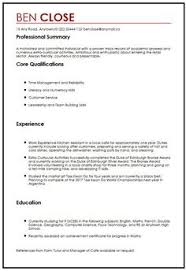 To make a good first impression on a potential employer, your resume should be well organized and include details of. Teenage Resume Outline