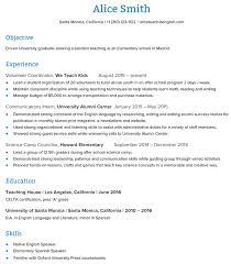 Resume summary examples for 20+ jobs and 20+ resume objective examples. How To Create An Esl Teacher Resume That Will Get You The Job Go Overseas