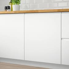 Five design tips for choosing your white ikea kitchen: Voxtorp Door White Matt White 15x30 Ikea