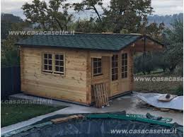 Alcuni esempi di progetti e modelli di case prefabbricate in legno. Casetta Latina 3x4 In Legno Casacasette