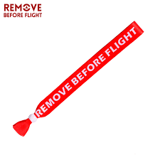 The remove before flight thing actually makes sense here. Polyester Einweg Armband Remove Before Flight Luftfahrt Geschenke Rot Schweissband Fur Verwenden Konnen Angepasst Werden Customized Wrist Band Wristbands Customcustom Wristband Aliexpress