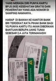 Layanan bpjs ketenagakerjaan ini sendiri merupakan media pengajuan klaim jht untuk para peserta bpjs ketenagakerjaan dengan ketentuan tertentu. Beredar Kabar Ada Bantuan 2 4 Juta Dari Bpjs Kesehatan Ini Faktanya Portal Sulut