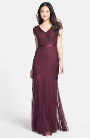 Adrianna Papell Beaded Mesh Gown Nordstrom Mismatched Bridesmaid Dresses Trendy Dresses Bridesmaid Dresses