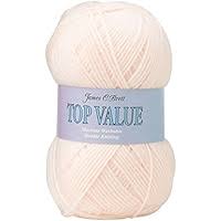 James Brett Top Value DK Double Knitting Wool 100% Acrylic Yarn 100g Ball  (Salmon Pink 8424) : Amazon.co.uk: Home & Kitchen