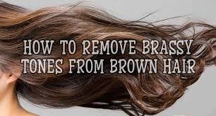 Toners come in a so many blonde shades from lightest ash blonde and white to how well i know what you are writing about! How To Remove Brassy Tones From Brown Hair Lewigs
