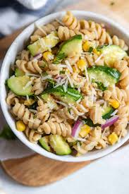 Place your zucchini noodles in a bowl with the artichoke hearts, tomatoes, provolone cheese, salami, red onion and black olives. Grilled Zucchini Pasta Salad Lemons Zest