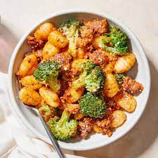 Hot Italian Sausage Gnocchi With Broccoli Pecorino Hot Italian Sausage Hot Italian Sausage Recipes Broccoli Sausage Recipe