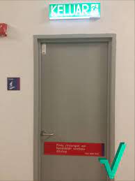 Jabatan bomba dan penyelamat malaysia mengingatkan orang ramai supaya mengambil serius fungsi pintu rintangan api khususnya di bangunan tinggi. Pintu Rintangan Api Hendaklah Sentiasa Ditutup Make No Mistake The Main Function Of Fire Door Is To Help Restrain The Fire And Smoke From Spreading To Another Tunnel Door Can Start At Rating