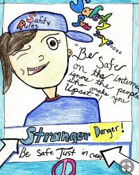 A cybersafety poster to help the students understand correct online behavior. Design A Poster Creating Awareness About Cyber Safety Brainly In