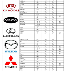 anco windshield wiper size guide