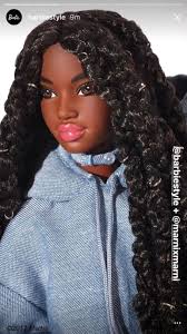 Black Barbie Doll Collection From Barbie Instagram Barbie Hair Barbie Black Barbie