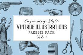 Want to see more posts tagged #vintage photo? Free Vintage Illustrations Vol 2 Graphic Goods