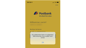 And to the point when i call to the custermer service. Postbank Storung Login Ins Online Banking Aktuell Nicht Moglich Netzwelt