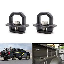 4 pack car accessories tie down hook truck bed side wall anchor n6j0. Dantoo 2pcs Tie Down Anchors Truck Bed Side Wall Anchors For 2007 2018 Silverdo Sierra 2015 2018 Colorado Canyon Cargo Dz97903 Truck Bed Side Wall Anchors Hook Ring Buy Online In Grenada At Grenada Desertcart Com Productid