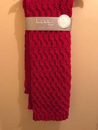 Check out our nicole miller scarf selection for the very best in unique or custom, handmade pieces from our scarves shops. Nicole Miller 50 X 60 Cable Knit Christmas Red Decorative Throw Blanket Nwt Nicolemiller Traditiona Decorative Throws Blanket Cozy Throws Blankets Throws