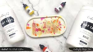 Introduction to CrafTangles Art Cast (Jesmonite Alternative)