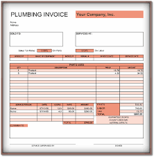 The voucher is given as a proof of payment by the buyer to a. Plumbing Invoice Template Ms Excel Xls Word Excel Examples