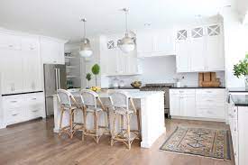 Kitchen color schemes with white cabinets are often partnered with red or blue accents for a classic color palette. 200 Beautiful White Kitchen Design Ideas That Never Goes Out Of Style
