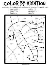 They're great for use in the classroom or at home. Color By Addition Dinosaur Workbook