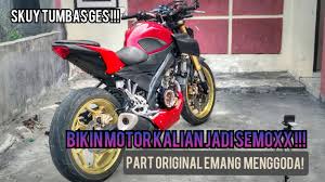 Modifikasi motor vixion lama pake lampu ninja. Modifikasi Vixion Pakai Body Ori Ninja Mono Bisa Modifikasi Vixion Yamaha Youtube