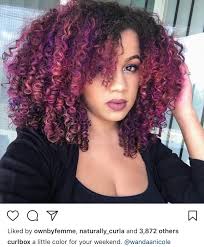 Black Blue And Purple Curly Hair Love The Hair Color Naturalhair Curls Curlyhair Love This Purple Natural Hair Styles Hair Styles Curly Hair Styles Naturally