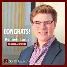 The 19-year-old is a student at the College of Charleston