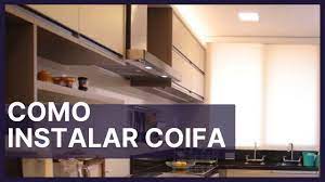 Outra caracterstica a presena da coifa, uma estrutura semelhante a. Como Instalar Uma Coifa Em Apartamento Youtube