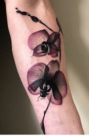 Ash Flower Tattoo Orchid Tattoo Orchid Flower Tattoos Flower Tattoo Designs