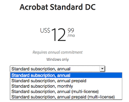 Compare Acrobat Standard 2017 Vs Pro Not Dc Adobe