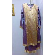Kain sari dibuat baju kurung. L Baju Kurung Moden Kain Sari Women S Fashion Clothes Dresses On Carousell