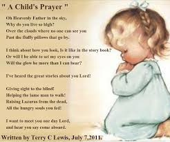 A Child S Prayer Spiritual Poetry Prayers For Children Prayers Storybook