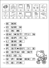 Built to look good on phones. Town Vocabulary For Kids Learning English Guessing Hangman Game
