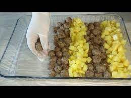 firinda misket kofteli patates enfes ana yemek tarifi youtube yemek tarifleri yemek gida