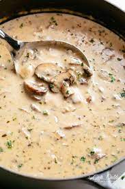 Homemade Cream Of Mushroom Soup Is Vol Van Smaak En Zo Gemakkelijk Te Maken Dat Je Geen Soep M Vegetarian Soup Recipes Delicious Soup Recipes Easy Soup Recipes