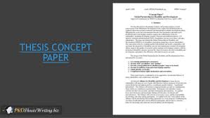 Many private foundations have always required a concept paper be submitted for review prior to the submission of a full proposal. Concept Paper Best Examples