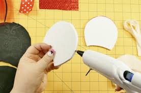 If you want to cover the ears, you'll trace four 4″ mickey ear shapes onto the back of the fabric using this template. Diy Mouse Ears Tutorial Sew Or No Sew Jennifer Maker