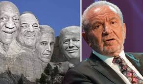 Lord Sugar Sparks Outrage By Sharing Epstein And Weinstein Meme What About The Victims Celebrity News Showbiz Tv Express Co Uk