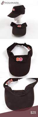 Dunkin Donuts Uniform Hat And Visor Pairs Headwear Dunkin Donuts
