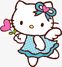 Frestrok and is about artwork, cheek, drawing, eyewear. Hello Kitty Background Png