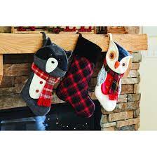 Free delivery and returns on ebay plus items for plus members. Holiday Living Raccoon Xmas Stocking Polyester Acrylic 20 In Ps Y09921n3 Rona