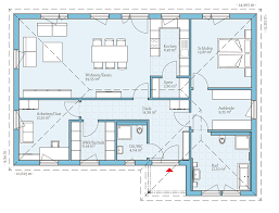 Fertighaus Bungalow 126 Grundriss Bungalow Fertighaus Bungalow Haus Bungalow