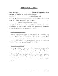 A power of attorney authorization letter is an important official document. Download Special Power Of Attorney Form Formfactory