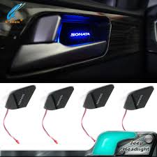 Car Interior Ambient Light Cup Holder Light Led Car Door Handle Lights For Hyundai Sonata Lf 9 Buy Led Car Door Handle Lights Car Door Led Lights Led Door Handle Light Product On