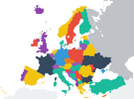 Die verschiedenen karten, abbildungen und grafiken auf europakarte.org verdeutlichen die geographie (lage sowie grenzen der europäischen länder mit. Europakarte Als Font Tyskland Update Allgemein Typografie Info