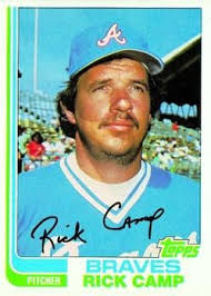 1982 Topps #637 Rick Camp